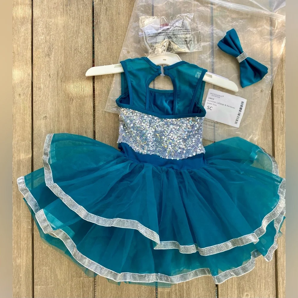 Weissman Showtime Dance Costume Girls Small - Picture 5 of 8